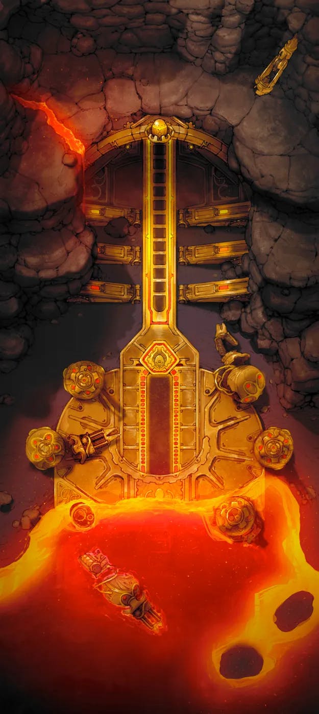 Clockwork Dragon Lair Exterior map, Forge variant