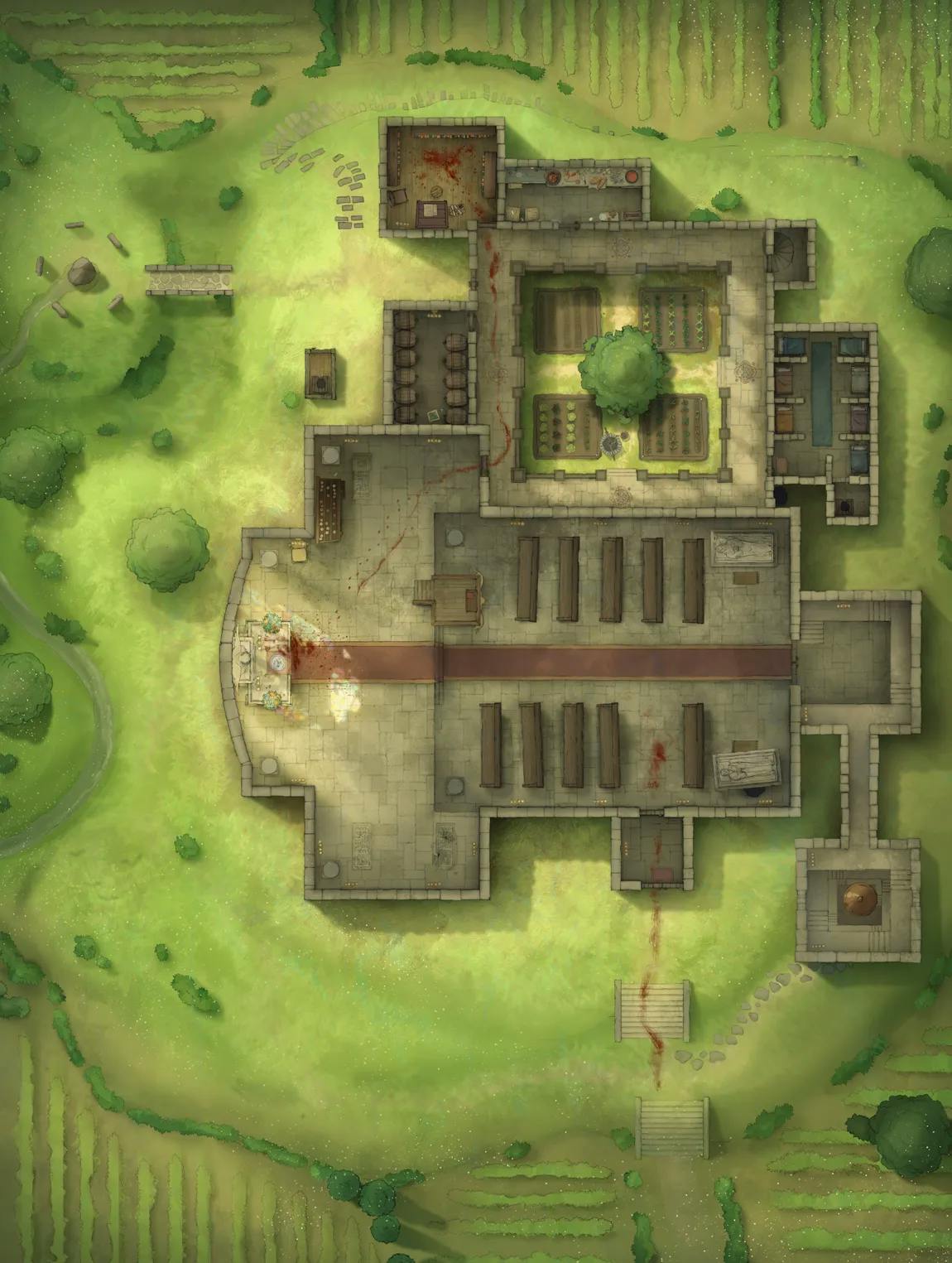 Pseudodragon Lair map, Assassination variant thumbnail
