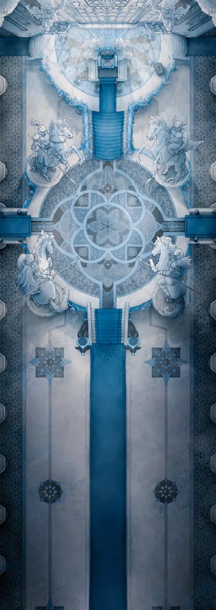 Royal Throne Room map, Frost Throne variant