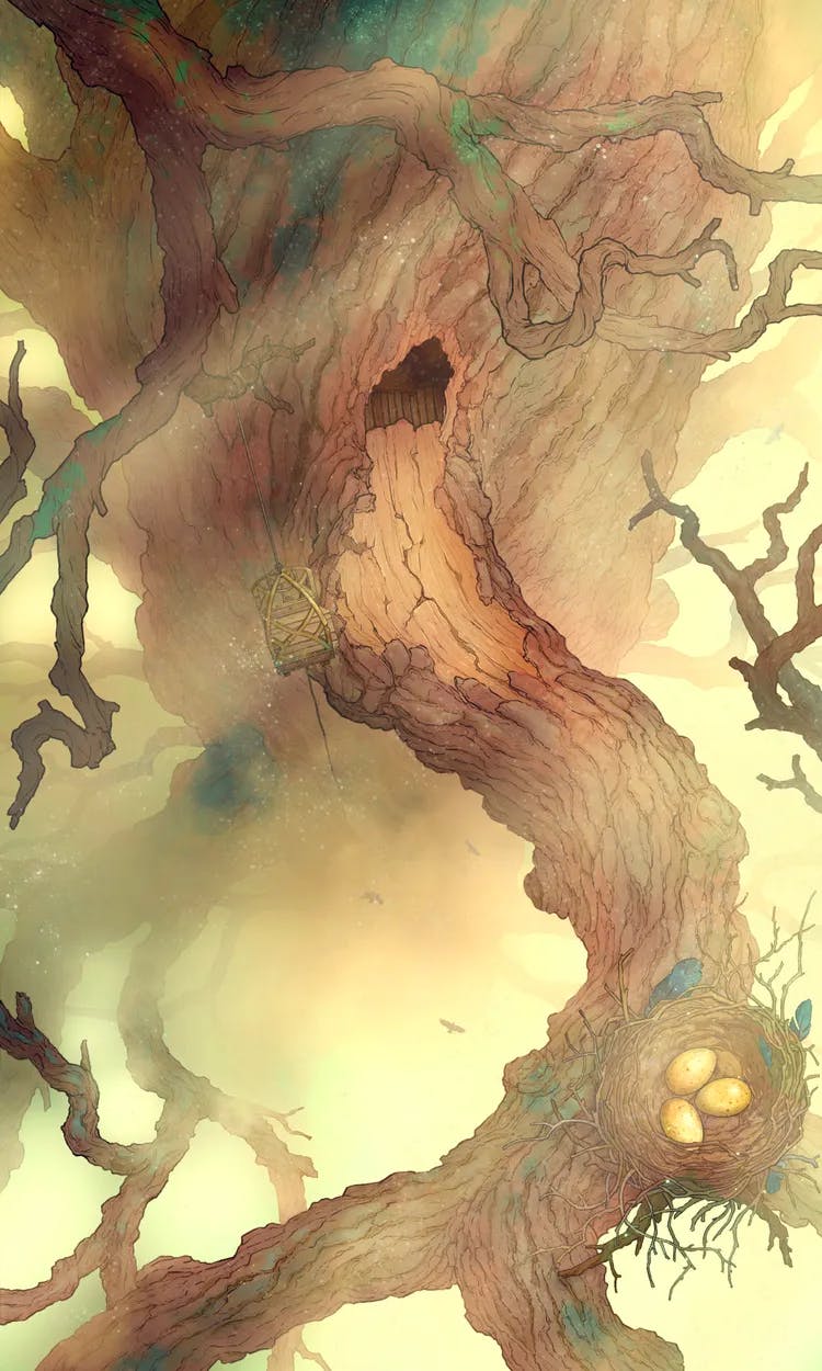 Yggdrasil Branch Overlook map, Sunset variant thumbnail