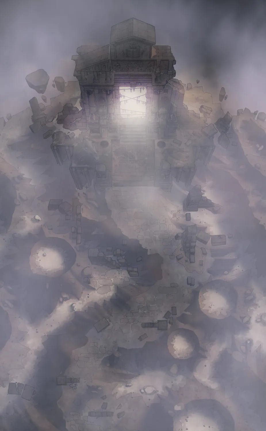 Wizard Prison Pt. 1 map, Fog variant