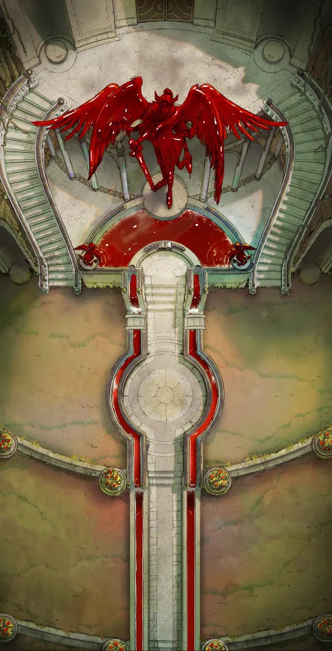 Imperial Graveyard map, Blood Fountain variant thumbnail