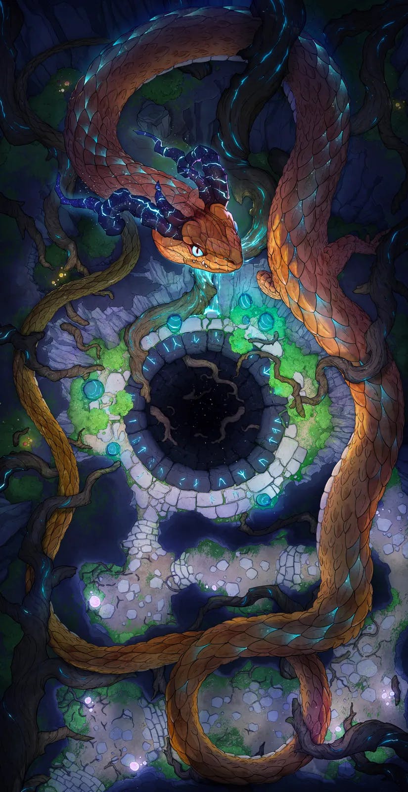 Yggdrasil Roots map, Original variant thumbnail