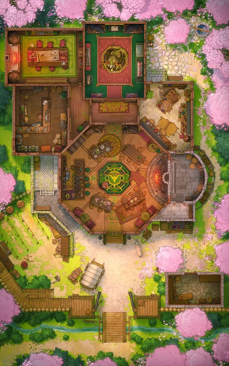 Village Hunting Guild map, Spring variant thumbnail
