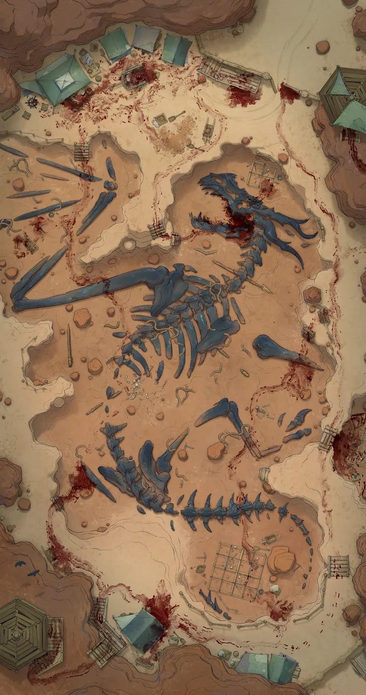 Archaeological Dig map, Massacre variant thumbnail