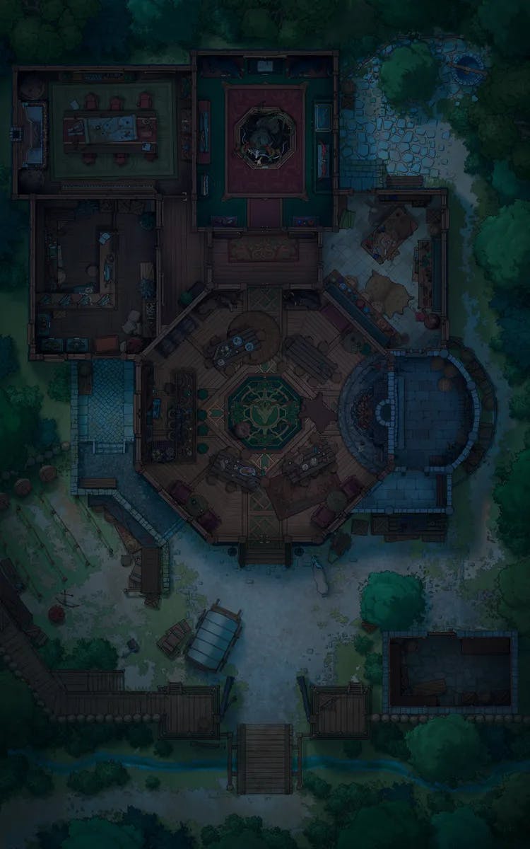 Village Hunting Guild map, Dark variant thumbnail