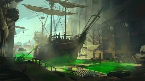Secret Sailor Lair map, Sea of Slime variant