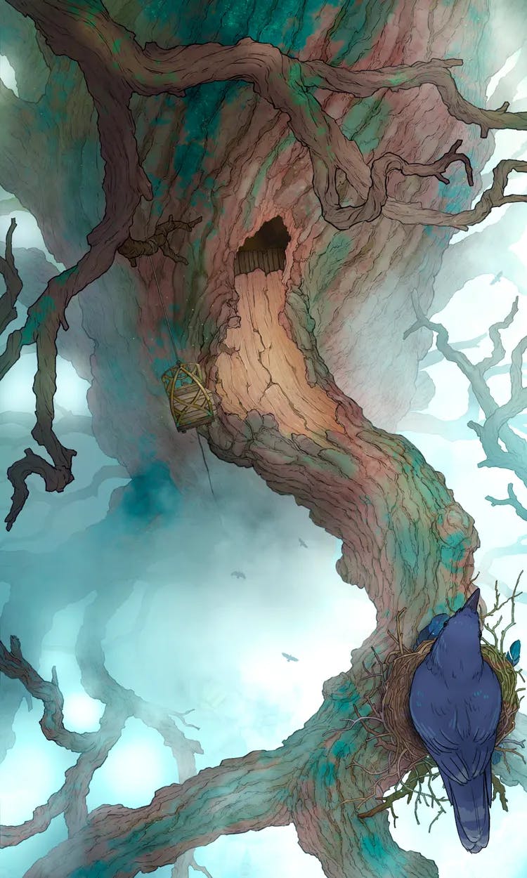 Yggdrasil Branch Overlook map, Raven variant