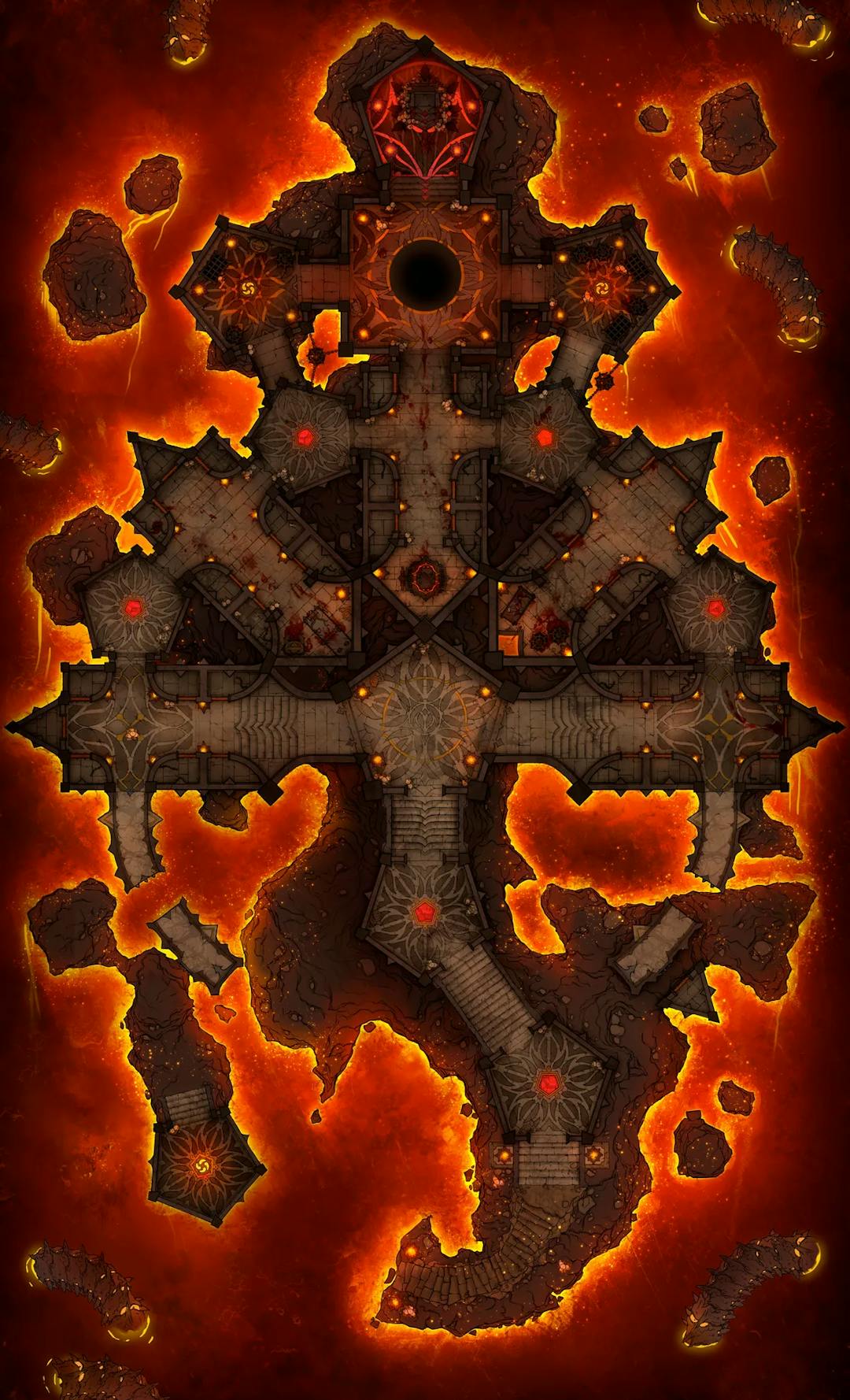 Hellfire Prison map, Lurker Pit variant