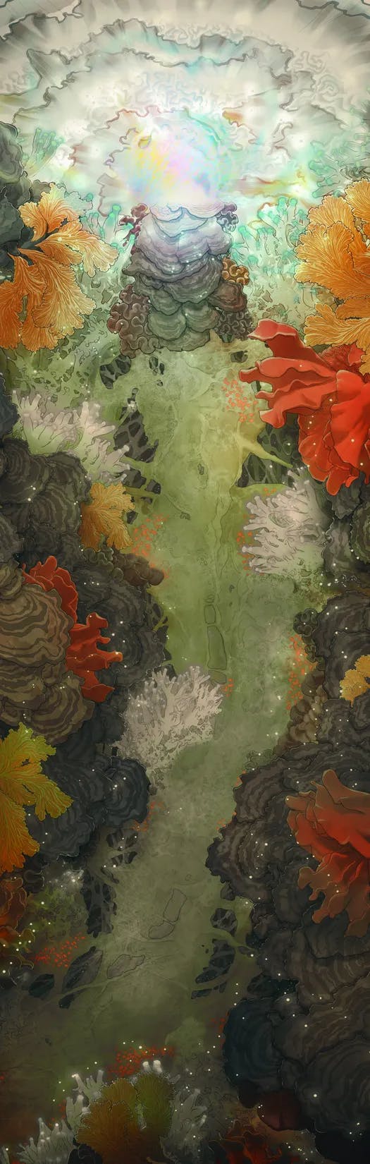 Mycelial Gate map, Autumn Bloom variant