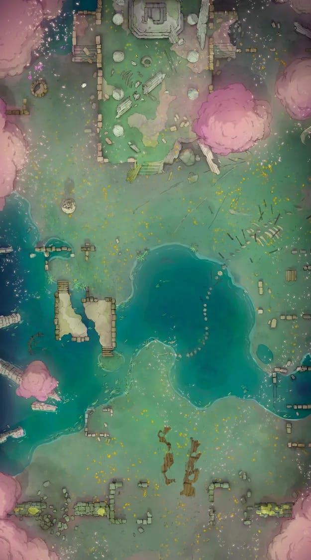 Ancient Battlefield map, Spring Day variant thumbnail