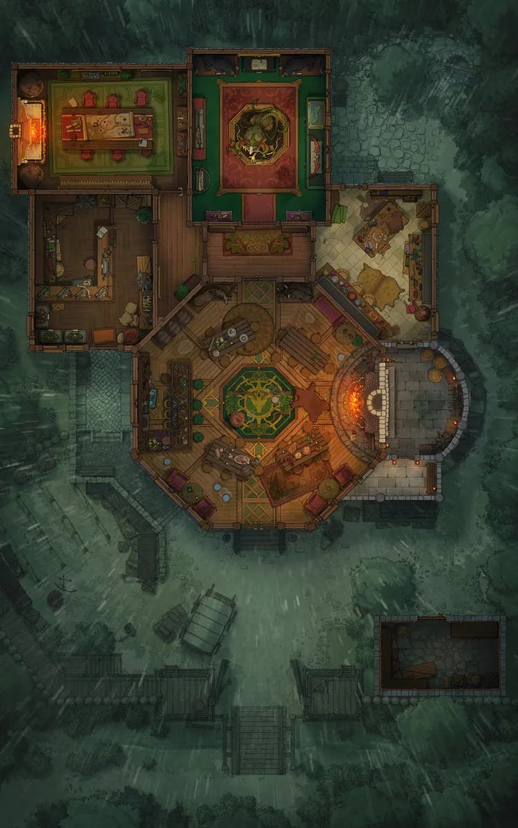 Village Hunting Guild map, Rain variant thumbnail