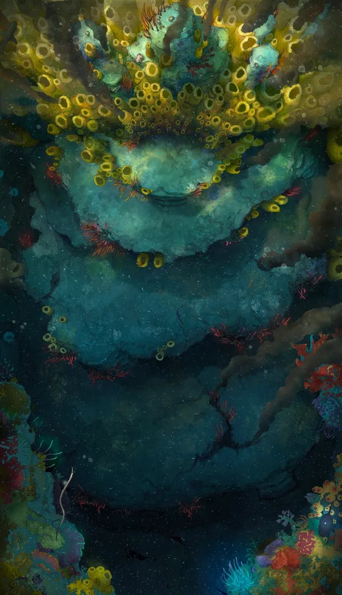 Deep Sea Organ map, Natural variant thumbnail