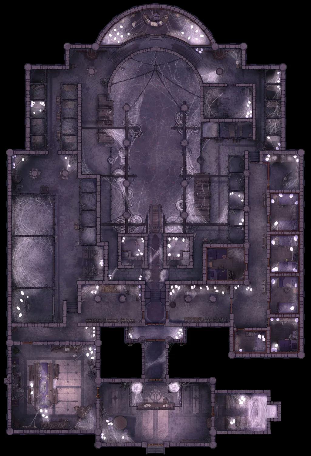 Medieval Jail map, Spider variant thumbnail