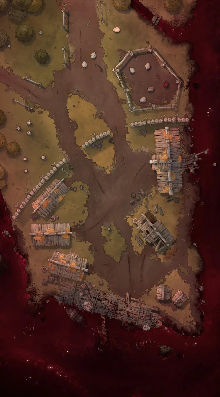 Iron Age Hamlet map, Blood Sea variant thumbnail