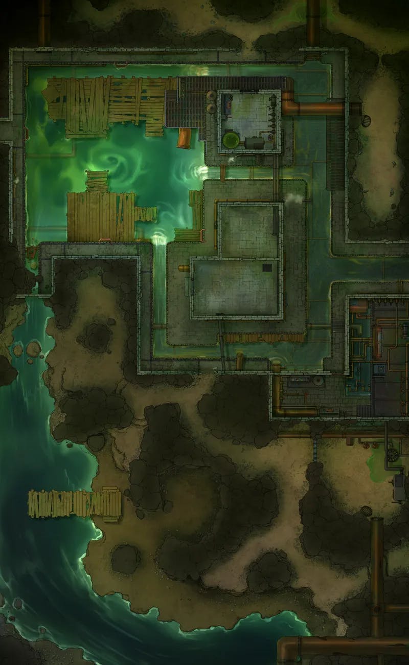 Sewer Tunnels map, Empty variant thumbnail