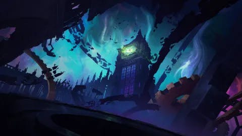 Chrono Chaos Ruins map, Original Night variant
