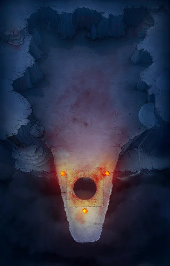 Mountaintop Altar map, Night Bloody Skydoor variant thumbnail