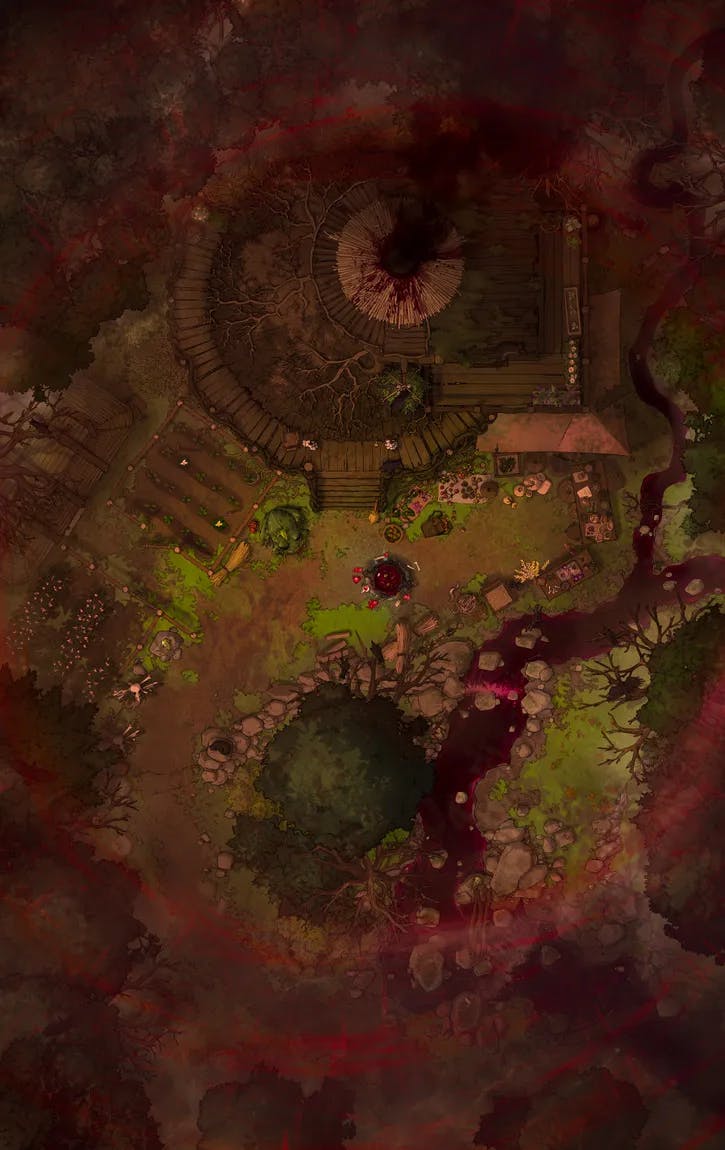 Hidden Witch's Hut map, Ritual variant