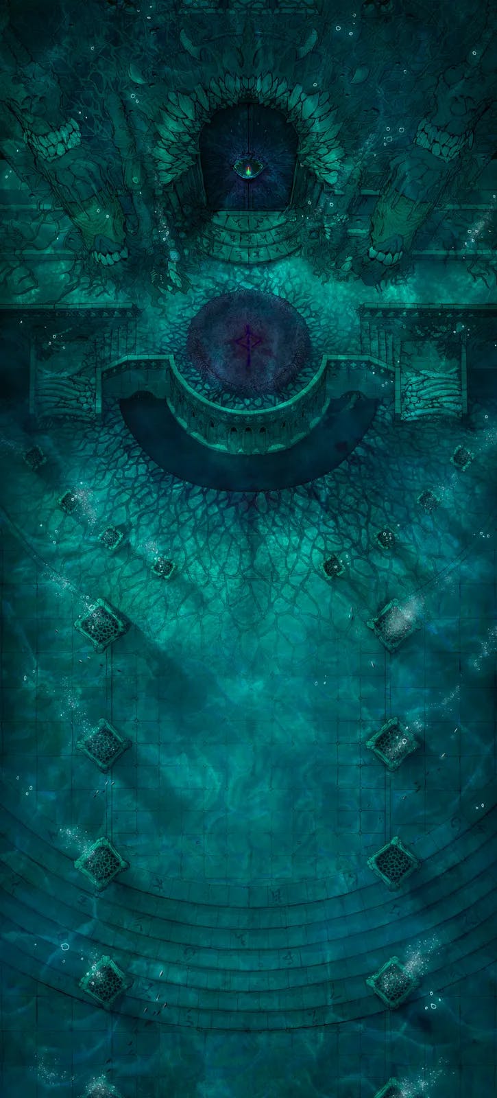Nightmare Dragon Lair map, Underwater variant