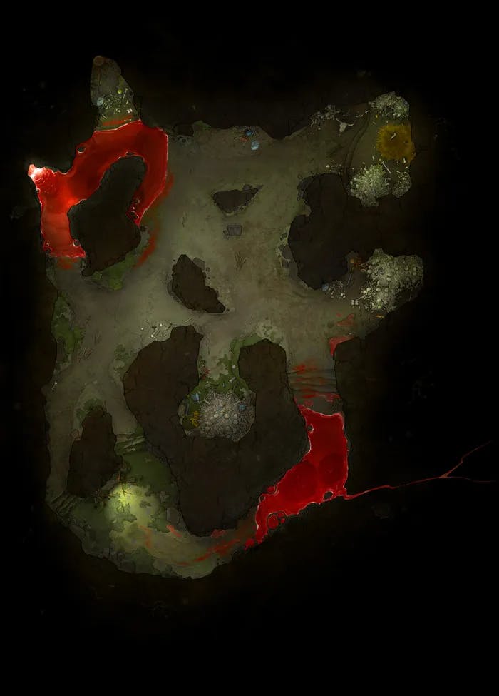 Bone Mill Lair map, Blood Pools variant