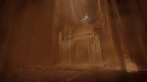 Tomb of Sand map, Sandstorm variant