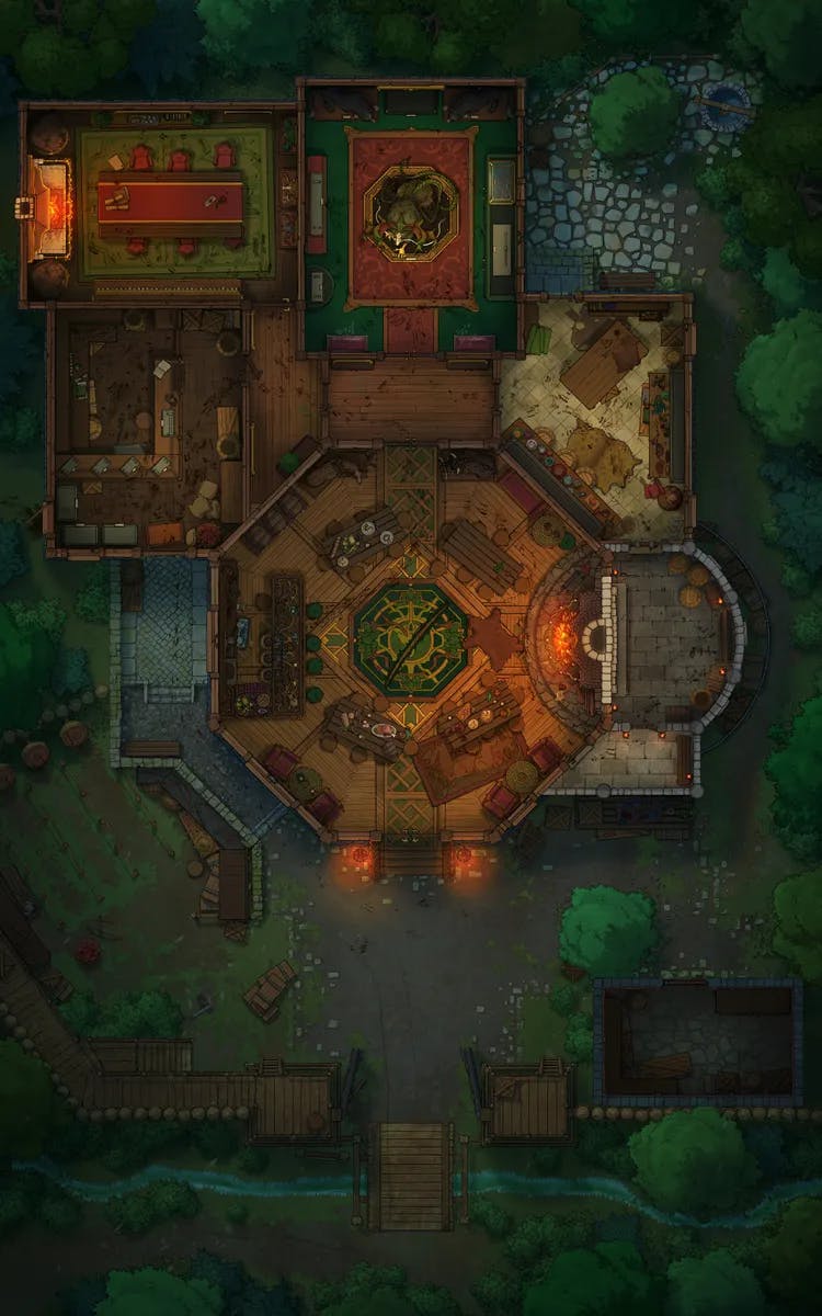Village Hunting Guild map, Burgled variant thumbnail