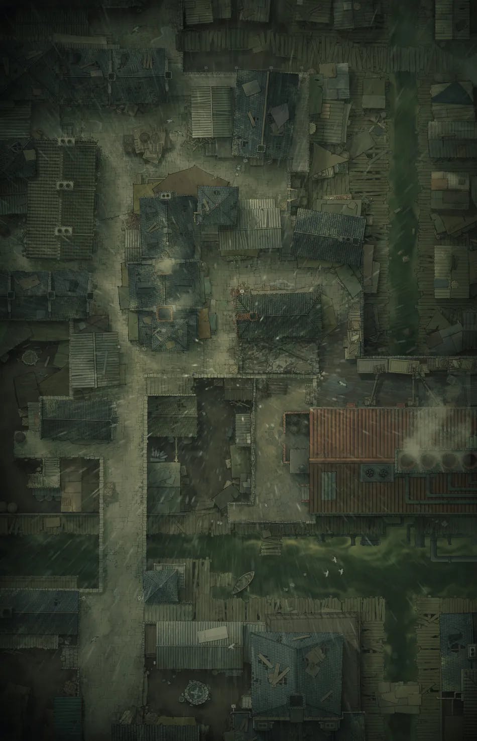 Slum District map, Rain variant thumbnail