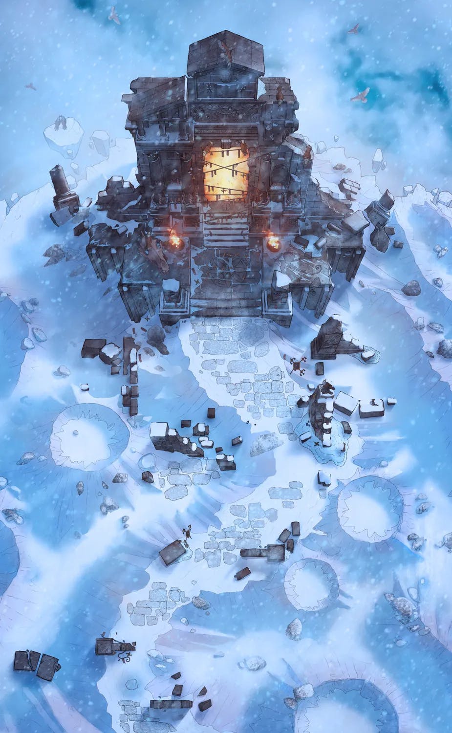 Wizard Prison Pt. 1 map, Winter Day variant thumbnail