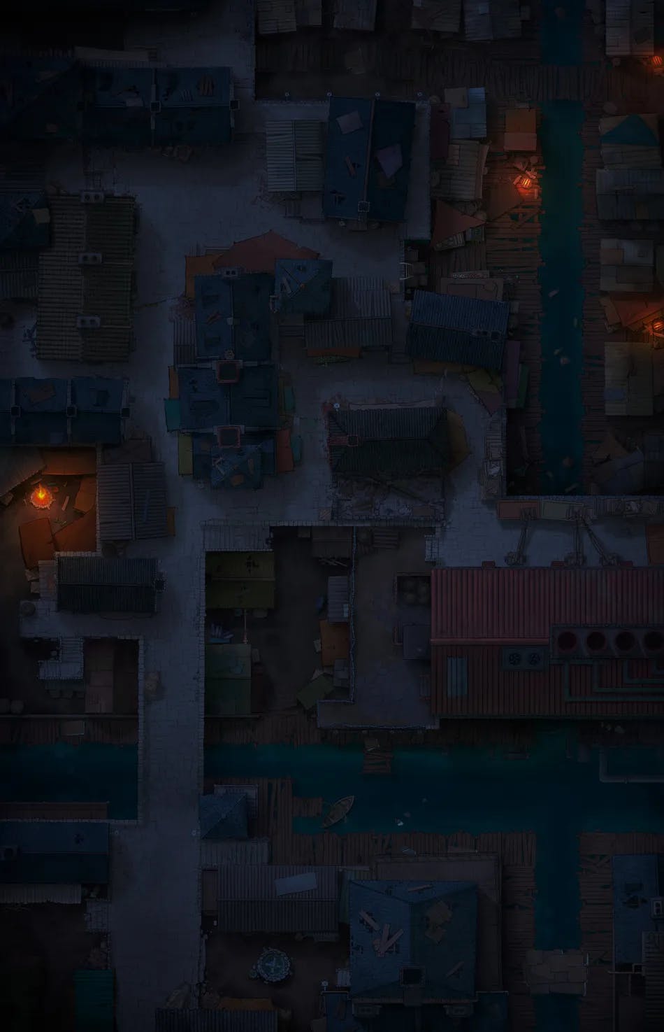Slum District map, Clean Night variant thumbnail