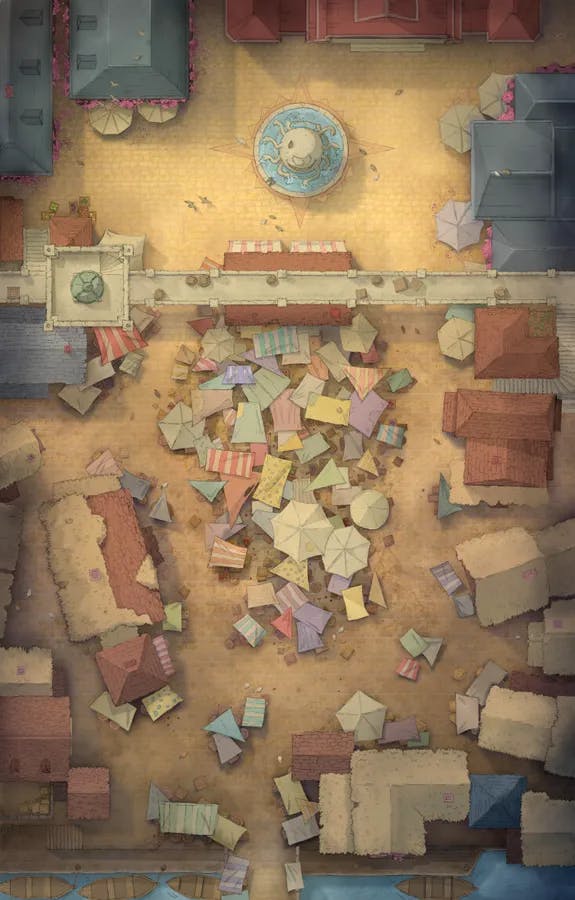 City Marketplace map, Original Day variant thumbnail
