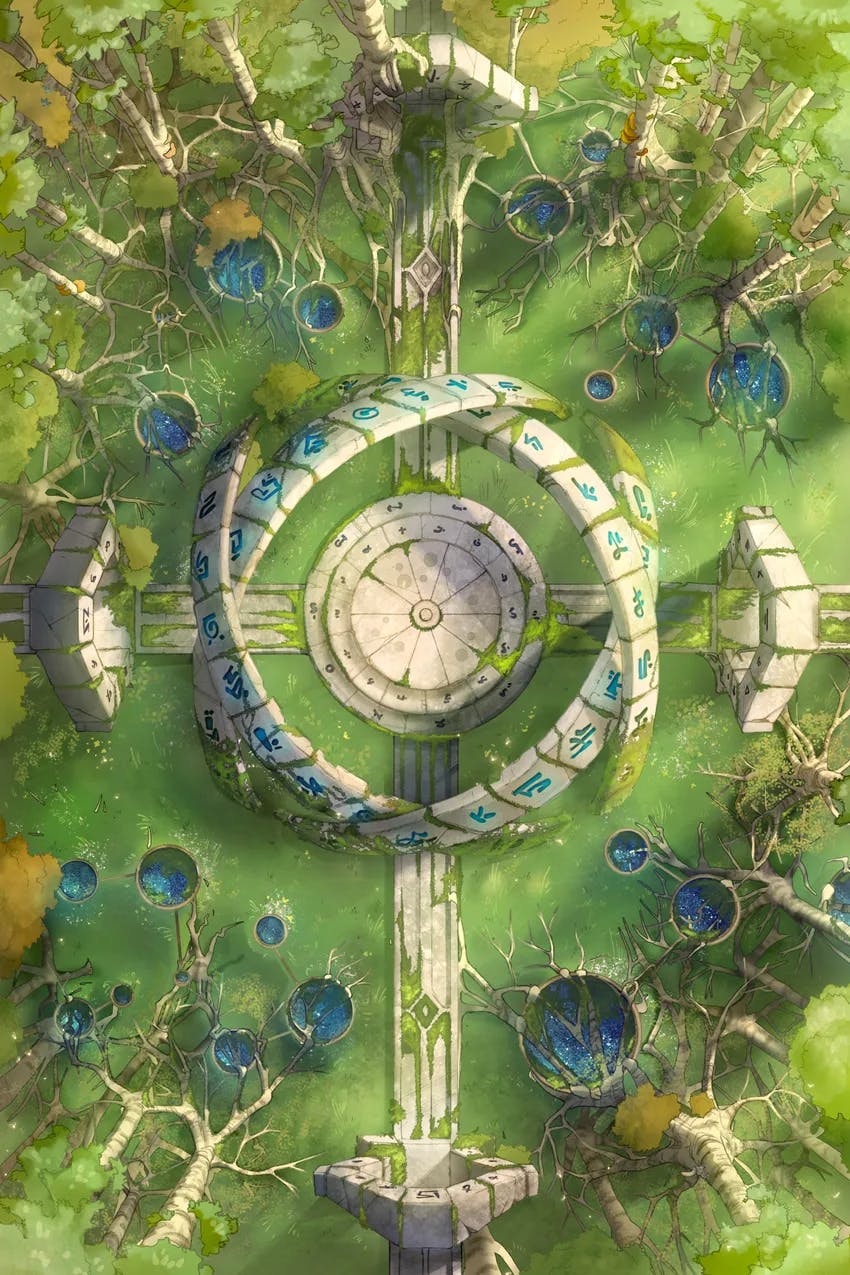 Celestial Gate map, Summer variant thumbnail