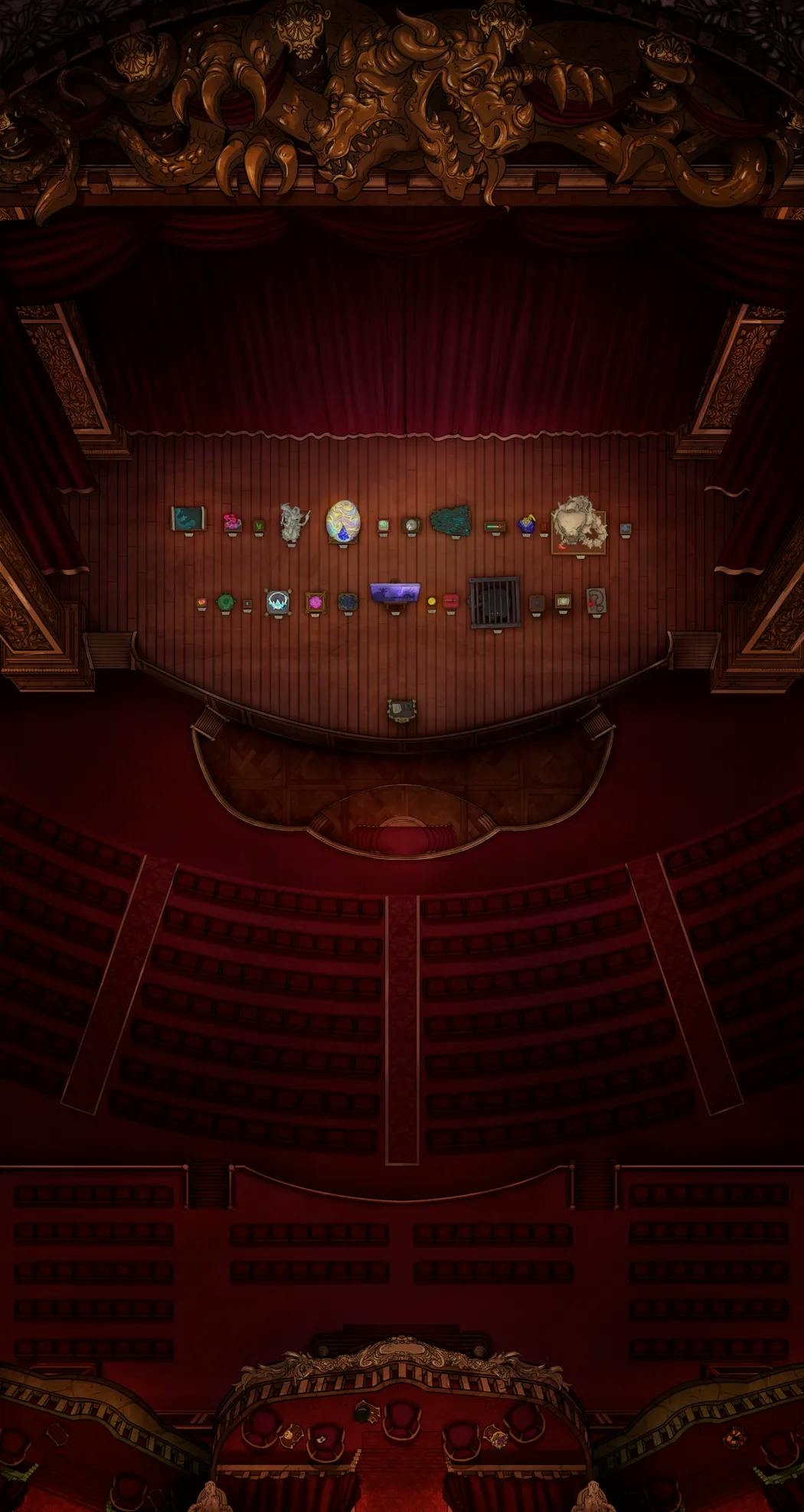 Grand Opera House map, Auction variant
