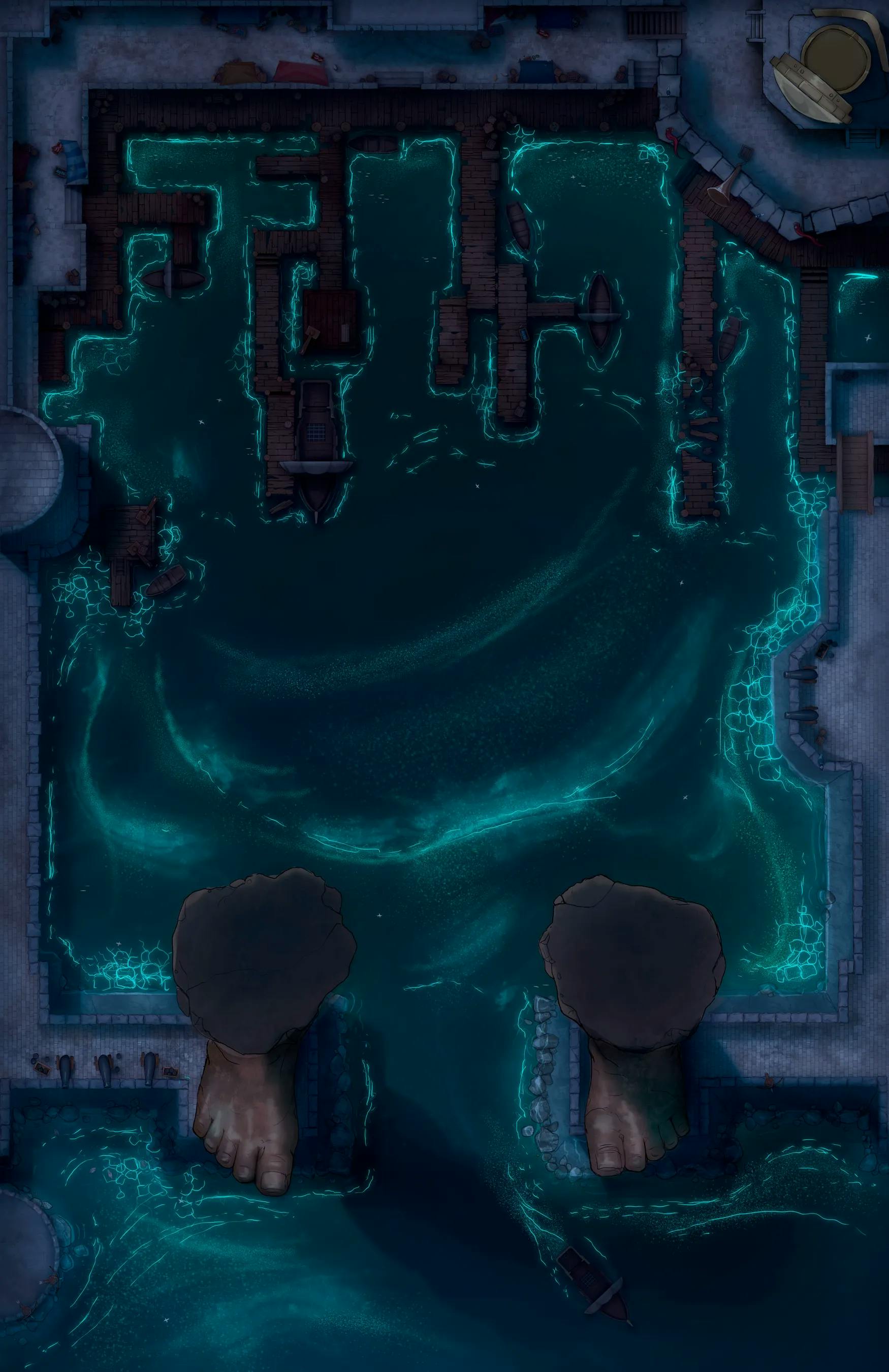 Colossus Port map, Bioluminescent variant thumbnail