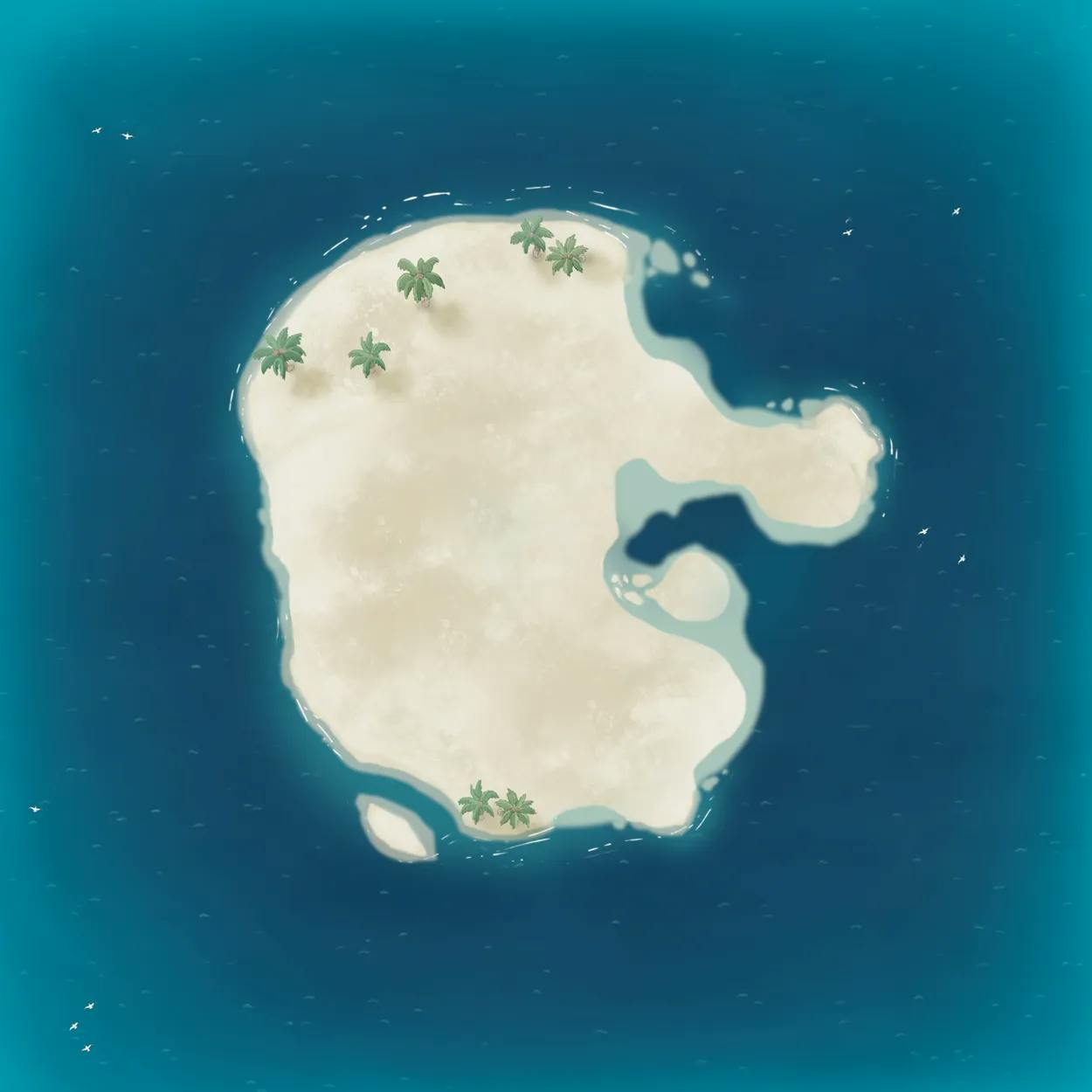 Open Ocean map, Desert Island 2 variant thumbnail