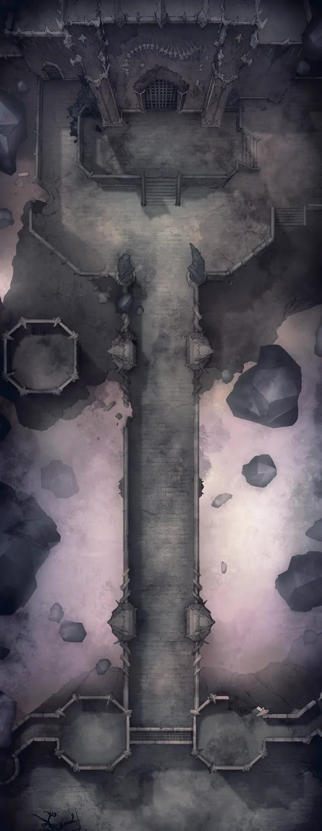 Shadowfell Fortress Bridge map, Silence variant thumbnail