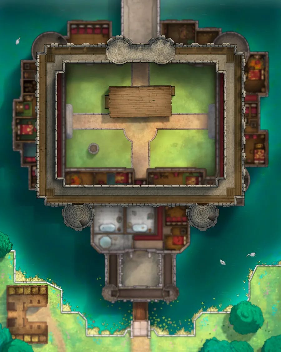 Palace Outer Court map, Third Floor Stage variant thumbnail