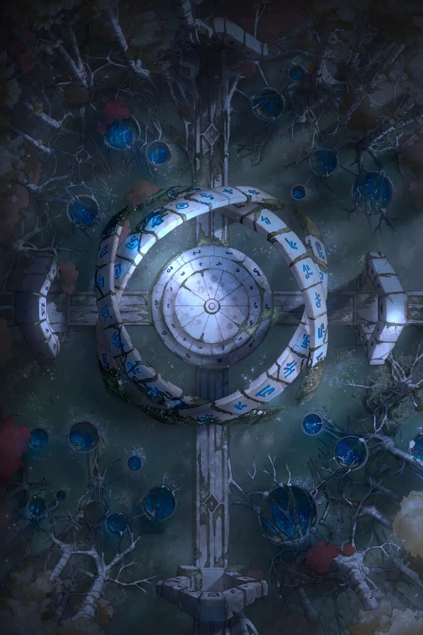 Celestial Gate map, Original Night variant thumbnail