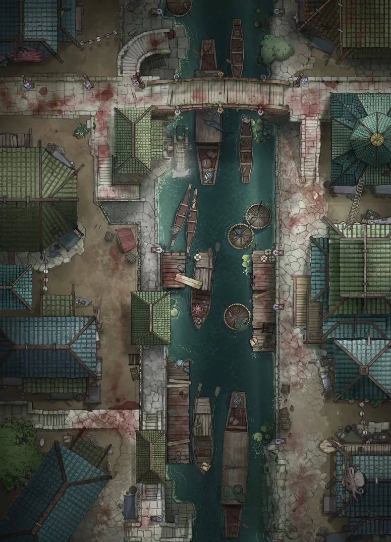 Floating Market map, Massacre variant thumbnail