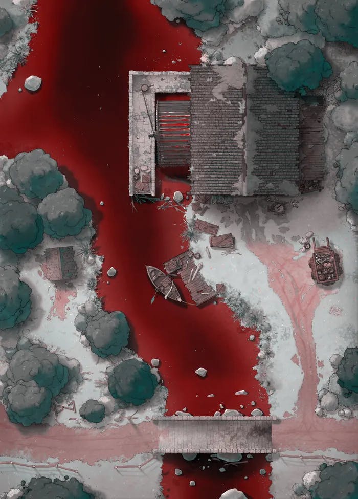 Bone Mill Exterior map, Bloodlands variant thumbnail