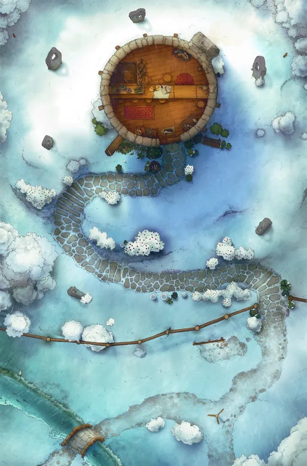 Badger Hill map, Snow variant thumbnail