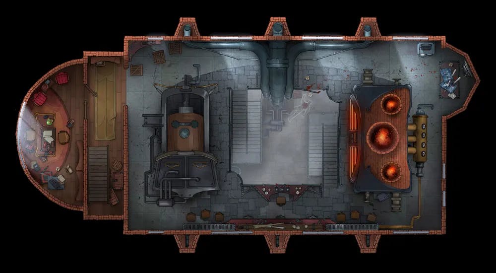 Steam Factory map, Crime Scene Floor 2 variant thumbnail
