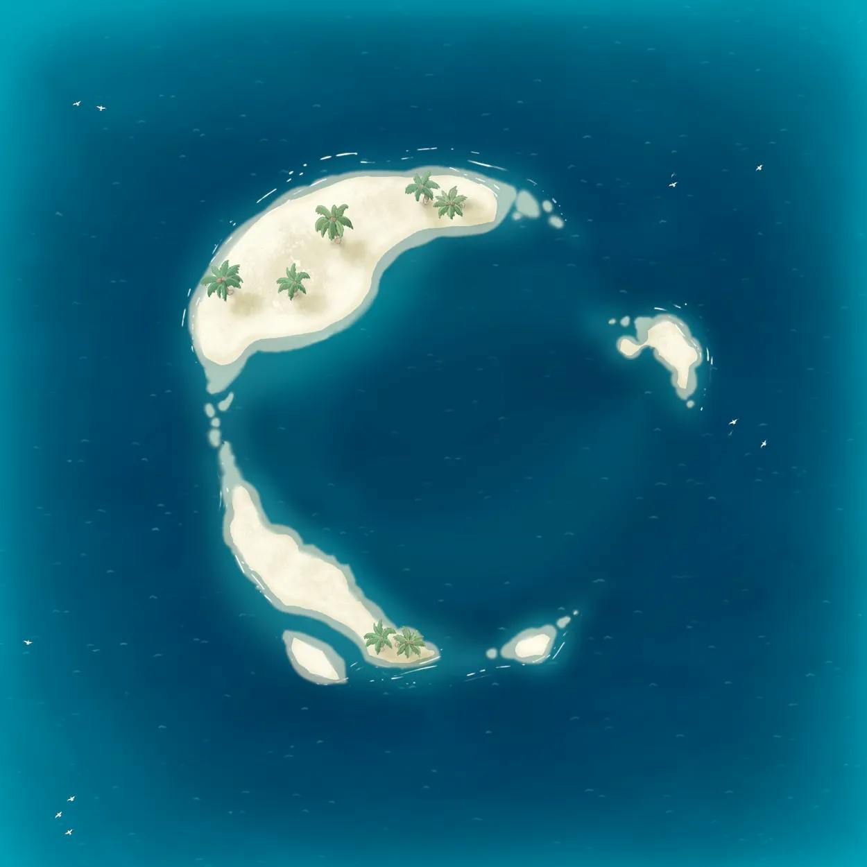 Open Ocean map, Desert Island 1 variant thumbnail