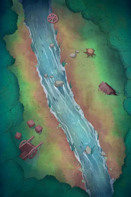 Land Of Giants map, River variant thumbnail