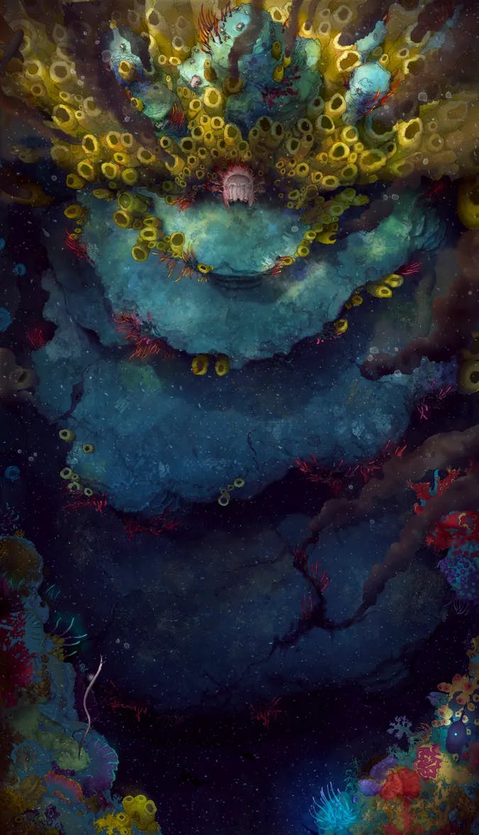 Deep Sea Organ map, Throne variant thumbnail