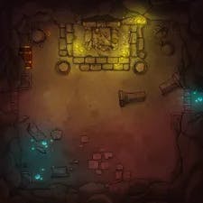 Modular Caves map, Ruins Old Throne variant thumbnail