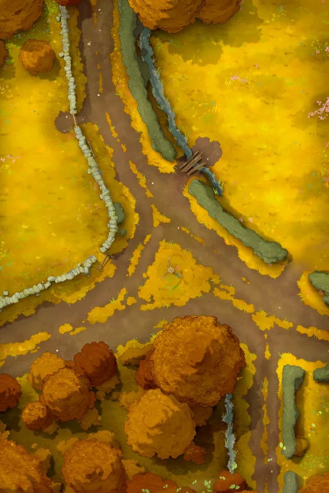 Crossroads map, Autumn variant thumbnail