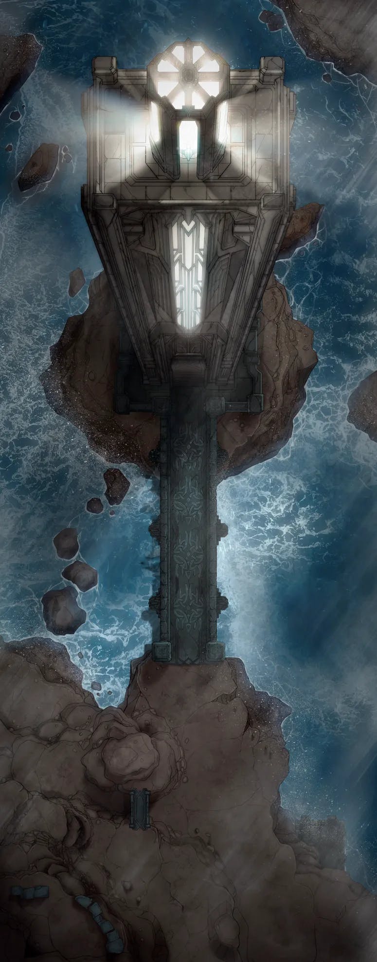 Chthonic Lighthouse map, Storm variant thumbnail