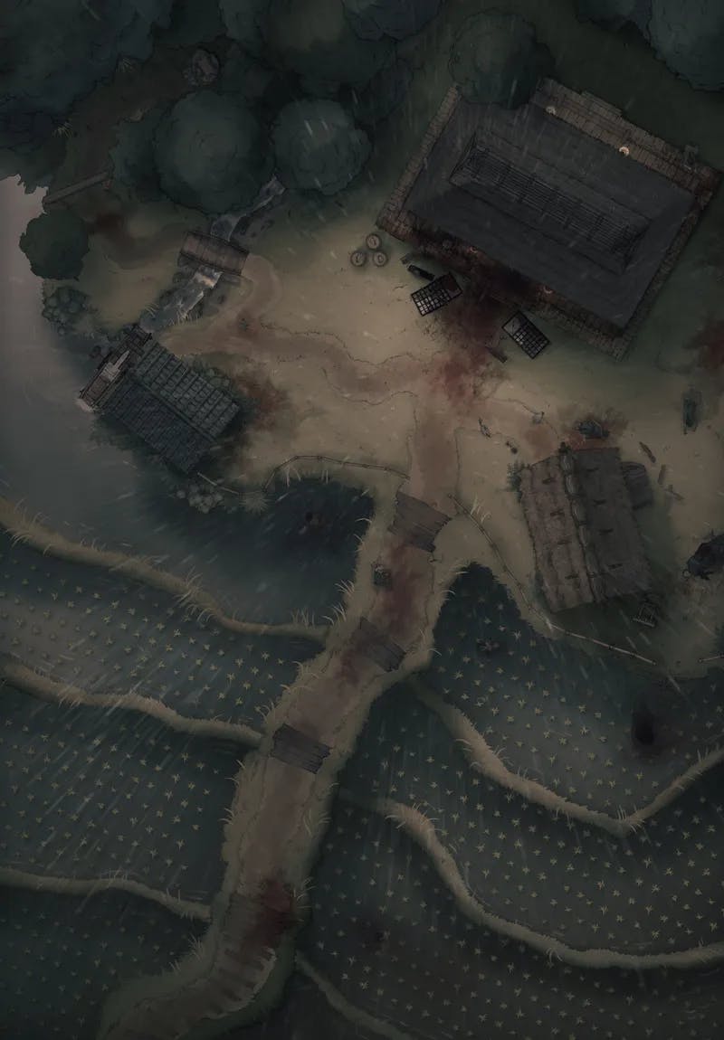 Oni Hideout map, Attack Rain variant thumbnail