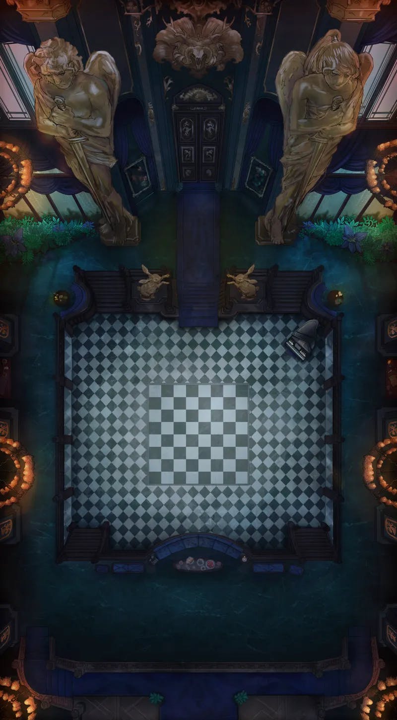 Opulent Ballroom map, Chess variant thumbnail